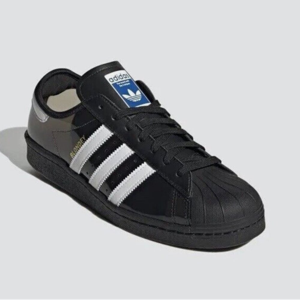 Adidas Superstar Blondey McCoy Original Size 10 US Black Clear 44 EUR 9.5 UK NEW